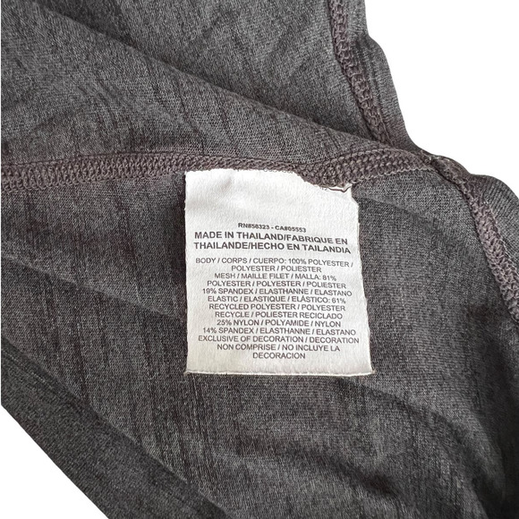 Nike Elastika Racerback Dri-fit Tank Top Gray M Medium - Picture 6 of 8